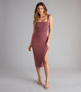 All Eyes Moment Sleeveless Midi Dress