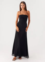 Peggy Maxi Dress - Black