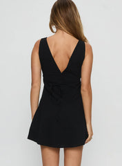 Adder Mini Dress Black