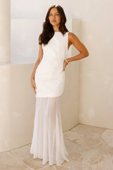 Modern Art Maxi Dress