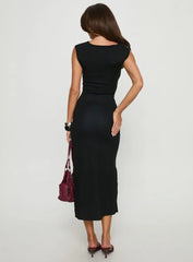 Davien Reversible Maxi Dress Blue / Black