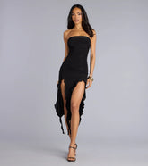 Can’t Look Away Tube Midi Dress