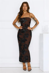 Estelle Mesh Maxi Dress