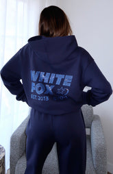 Always Shining Oversized Hoodie Navy