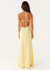 Joanie Maxi Dress - Yellow