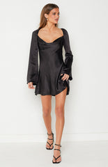 Marienne Black Mini Dress