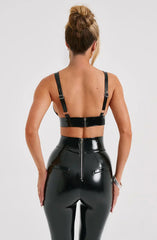 Viola Bra Top - Black