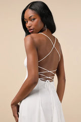 Perfected Sweetness White Pleated Tiered Mini Dress