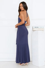 Twirl Season Halter Maxi Dress