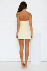 Island Horizon Strapless Mini Dress