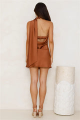 Secret Wishes Satin Mini Dress