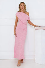 In My Style Era Off Shoulder Maxi Dress