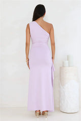 Stay Classy One Shoulder Maxi Dress
