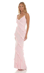 Ruffle Maxi Dress