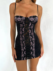 Neptune Mini Dress Black