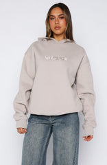 Stay Lifted Oversized Hoodie Moon