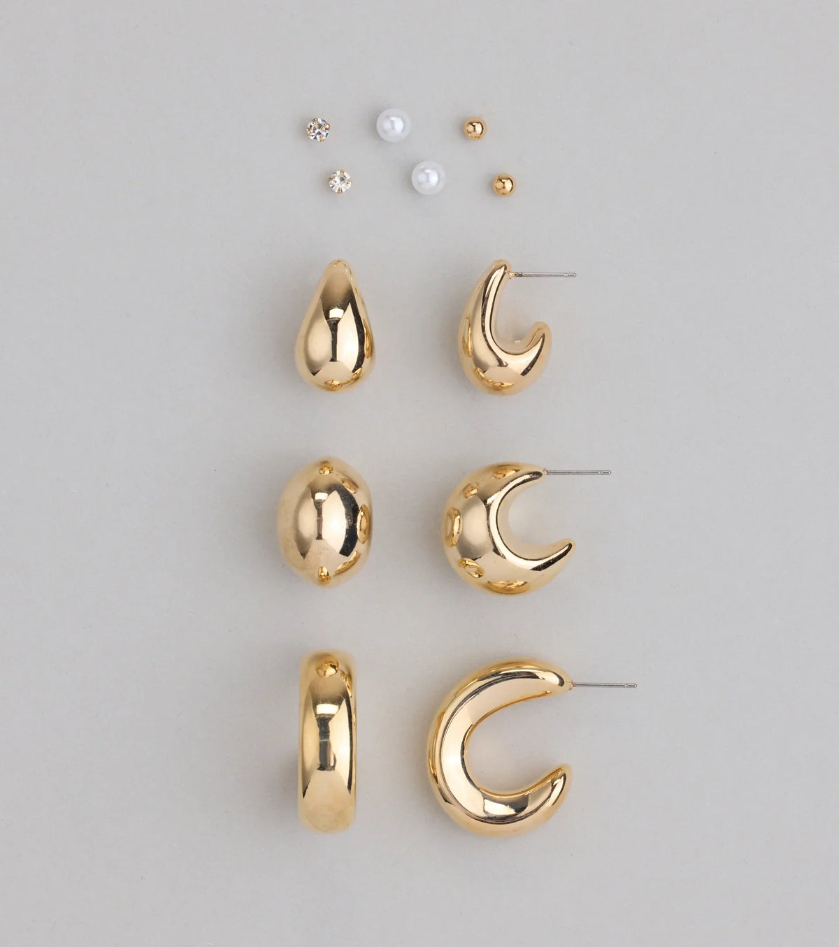 Statement Six Pack Earrings Set