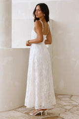 Soft Blossom Maxi Dress