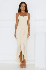 Shimmer In The Dark Mesh Maxi Dress