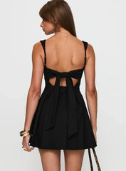 Xanthus Mini Dress Black