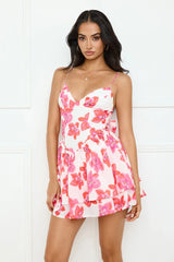 Floral Freshness Mini Dress