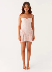 Promenade Mini Dress - Pink