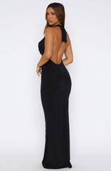 Vacation Time Maxi Dress Black