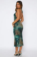 Tropic Like It's Hot Midi Dress Mystic Blossom