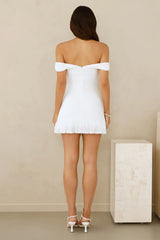 Tides Of Love Off Shoulder Mini Dress