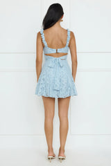 Refreshing Soul Lace Mini Dress