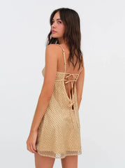 Glitter Slip Dress