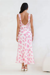 Soft Florals Maxi Dress