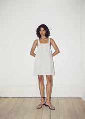 the bow dress - story stripe