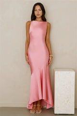 Bespoke Beauty Satin Maxi Dress
