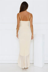 Shimmer In The Dark Mesh Maxi Dress