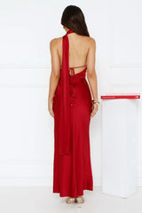 Luxe Experience Satin Maxi Dress