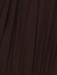 Evanna Mini Dress - Brown : Chocolate