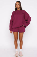 From The Archives Lexi Lounge Shorts Berry