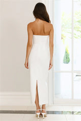 Serenade Of Love Strapless Maxi Dress
